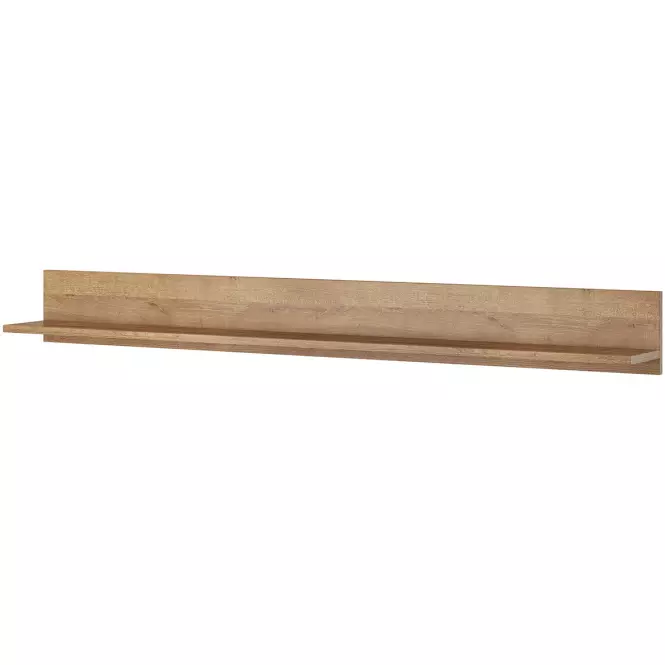 Závesná polička Larona 02 185 cm dub riviera svetlé
