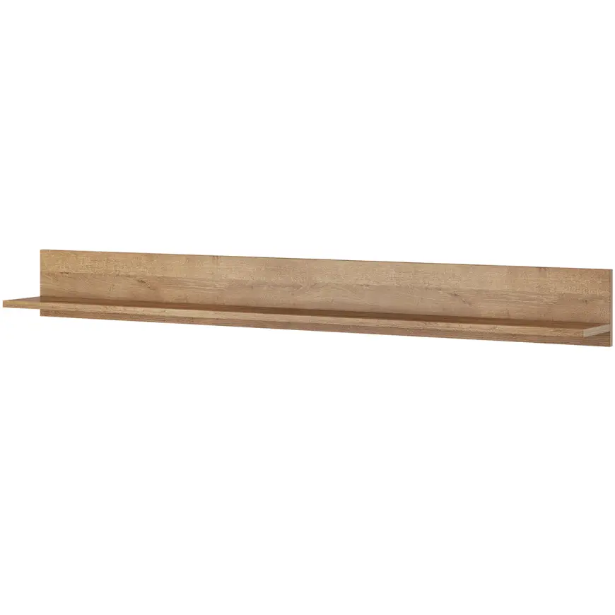 Závesná polička Larona 02 185 cm dub riviera svetlé