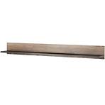 Závesná polička Larona 02 185 cm dub satin nussbaum Závesná polička Larona 02 185 cm dub satin nussbaum