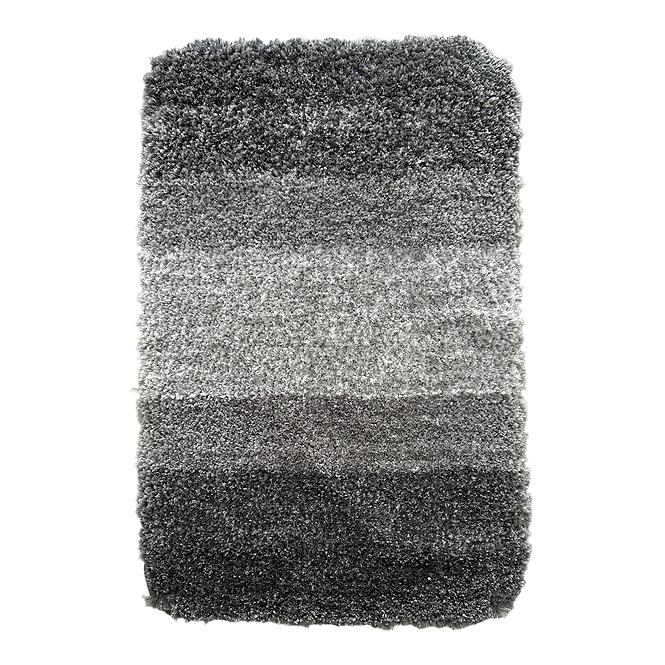 Kúpeľňový koberček 50x80cm šedé pruhy