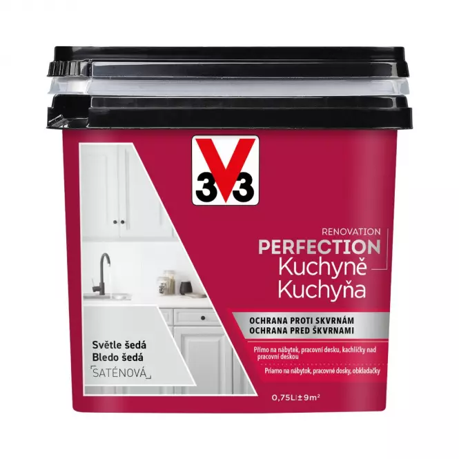 V33 Renovation Perfection Kitchen svetlosivá 2l
