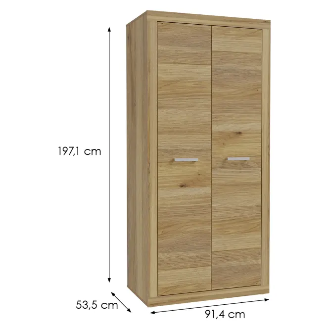 Skriňa Talino Dub Mauvella Tbbs821-D108,3