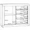Komoda Talino 1d4s Dub Mauvella Tbbk221l-D108 ,6