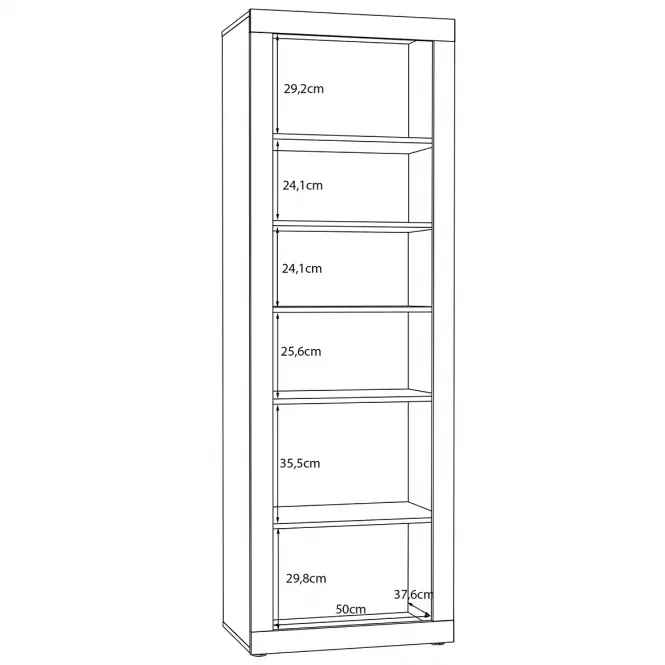 Regál Talino Dub Mauvella TBBS711-D108,6