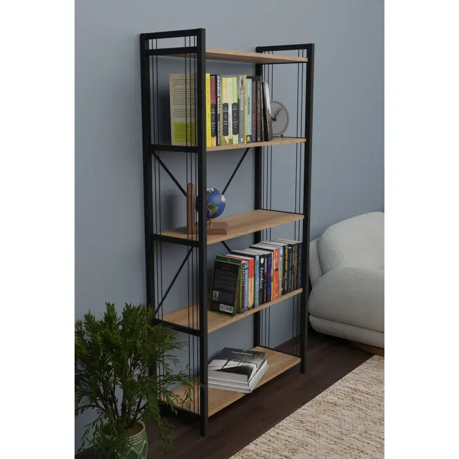 Regál FD-5LBSWR-001 prírodný