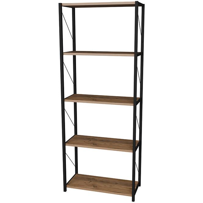 Regál FD-160-5LBS-001 prírodné