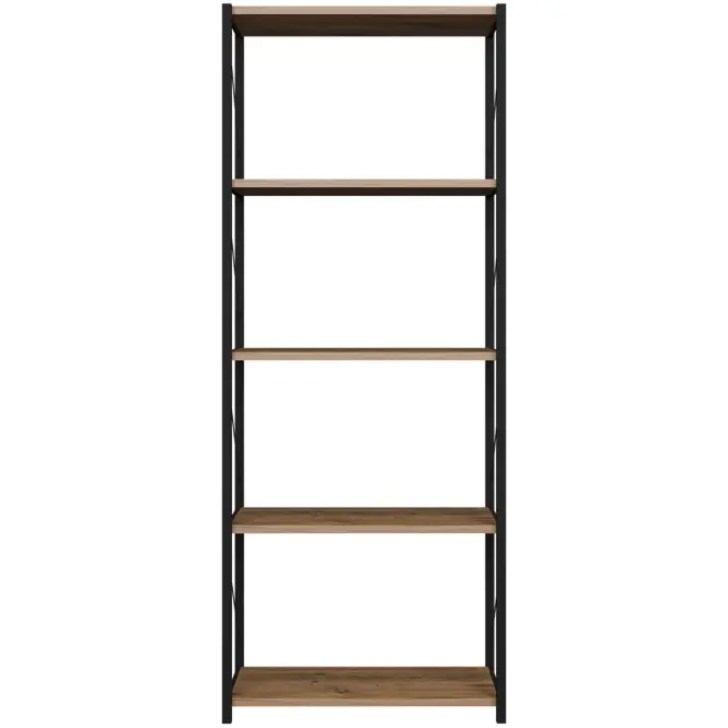 Regál FD-160-5LBS-001 prírodné,3