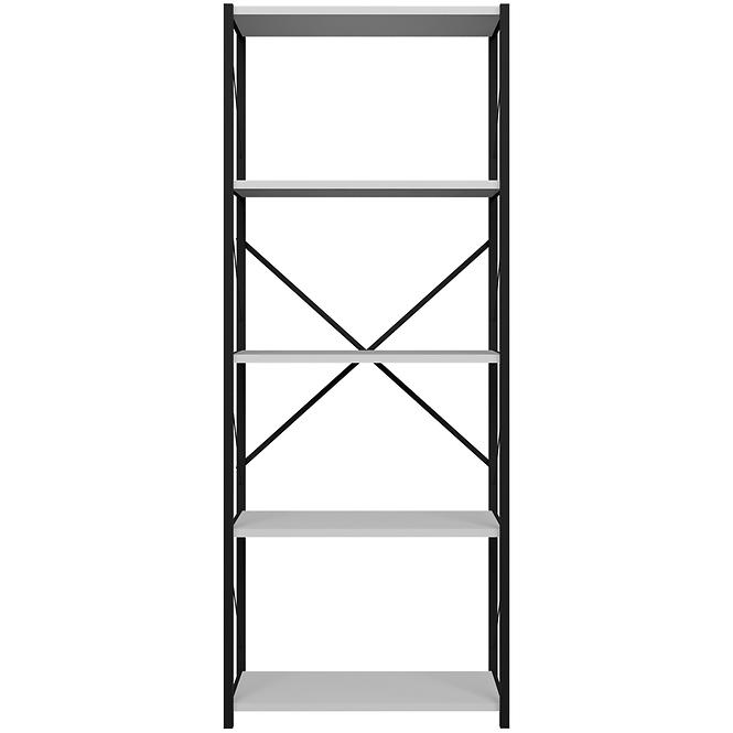 Regál FD-160-5LBS-002 biela