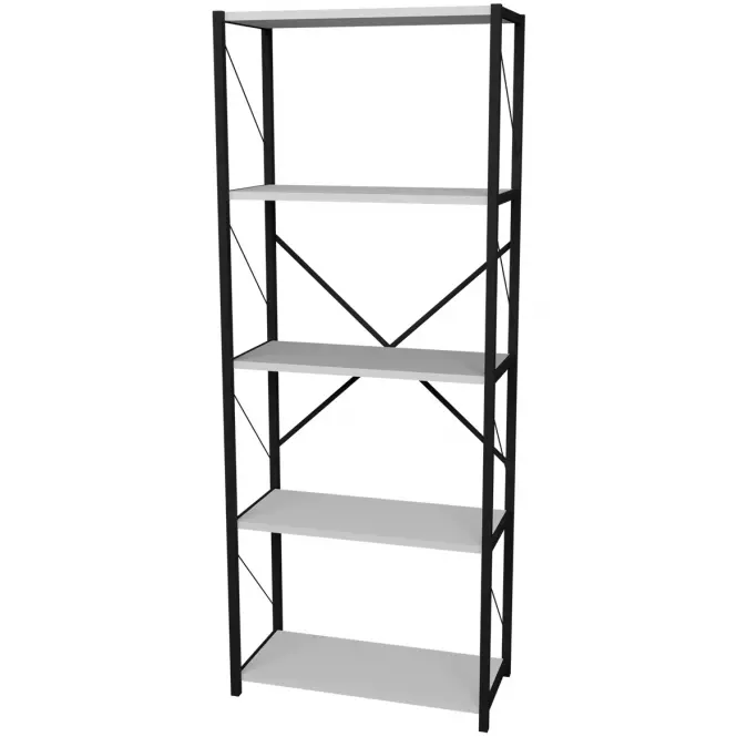 Regál FD-160-5LBS-002 biela,3