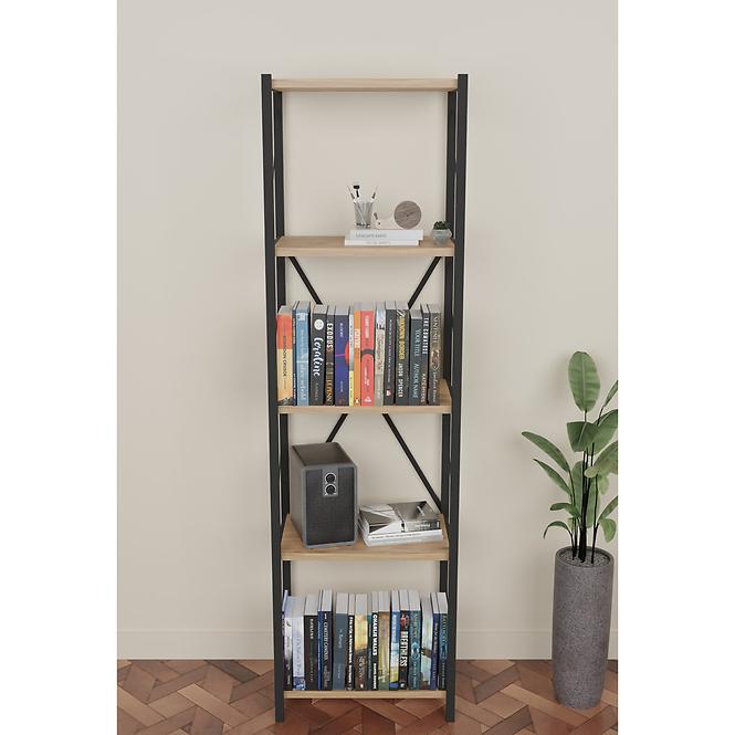 Regál FD-5LNBS-001 prirodzené,4
