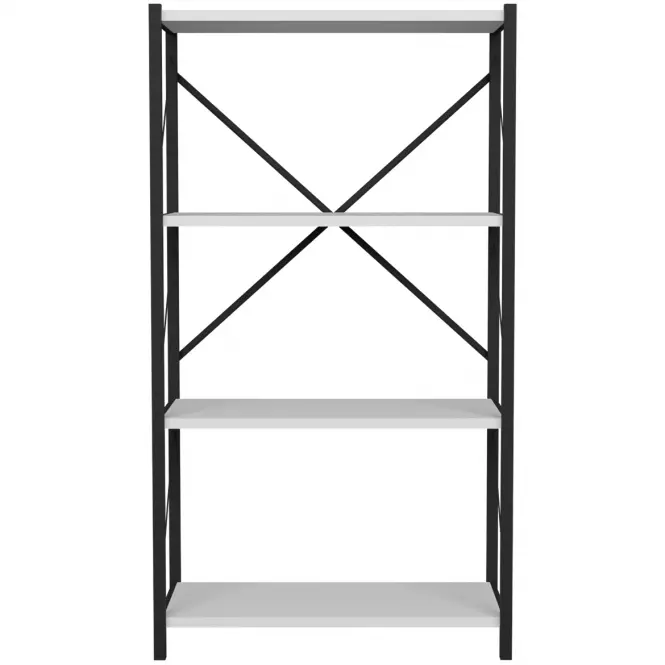 Regál FD-4LBS-002 biela