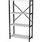 Regál FD-4LBS-002 biela,3