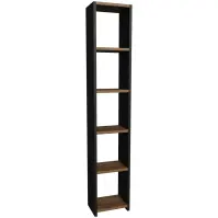 Regál FD-6LCBBS-071 antracit/dub