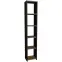 Regál FD-6LCBBS-071 antracit/dub
