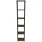 Regál FD-6LCBBS-071 antracit/prírodné,2