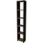 Regál FD-6LCBBS-071 antracit/prírodné,3