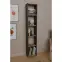 Regál FD-6LCBBS-071 antracit/prírodné,6