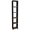 Regál FD-6LCBBS-071 antracitt/prirodzené