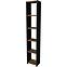 Regál FD-6LCBBS-071 antracitt/prirodzené,3