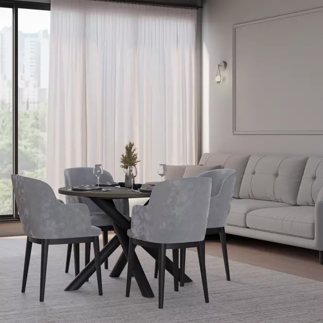 Stôl Oslo 110 cm orech wisconsin