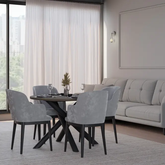Stôl Oslo 110 cm orech wisconsin,3