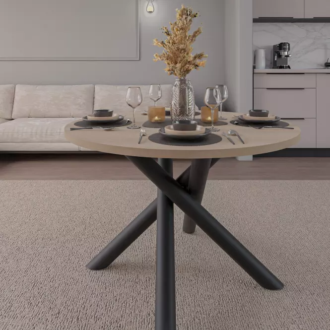 Stôl Oslo 110 cm dub lindberg