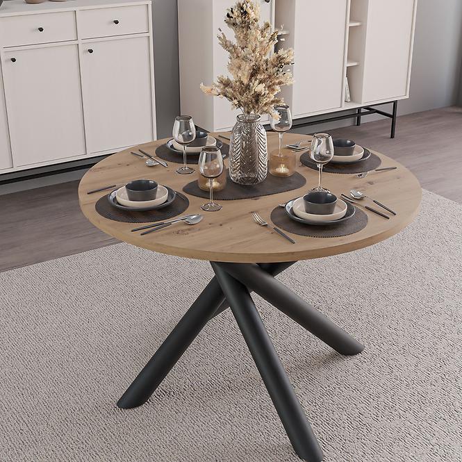 Stôl Oslo 110 cm dub artisan,10