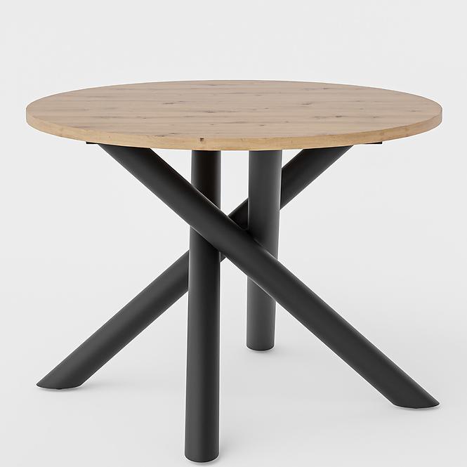 Stôl Oslo 110 cm dub artisan,2