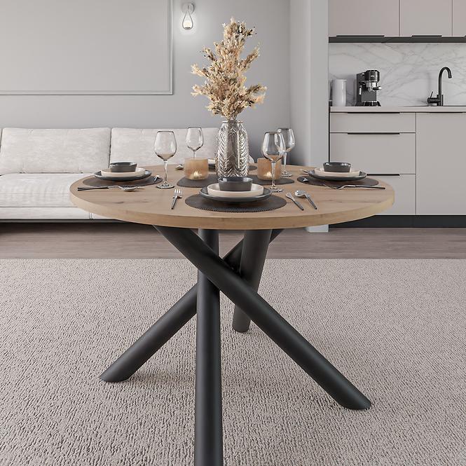 Stôl Oslo 110 cm dub artisan,8