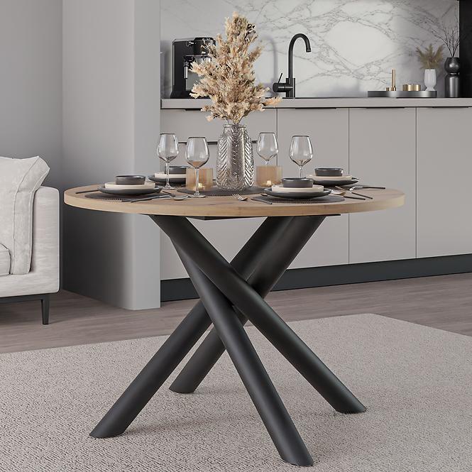 Stôl Oslo 110 cm dub artisan,9