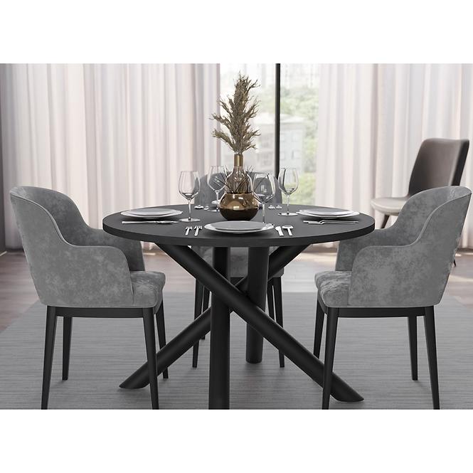 Stôl Oslo 110 cm jaseň portland