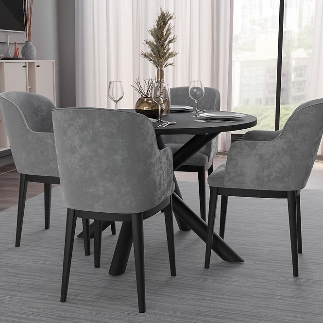 Stôl Oslo 110 cm jaseň portland