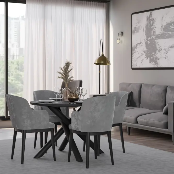 Stôl Oslo 110 cm jaseň portland,4