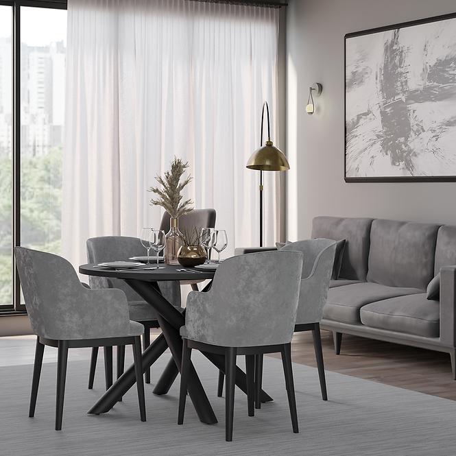 Stôl Oslo 110 cm jaseň portland,4