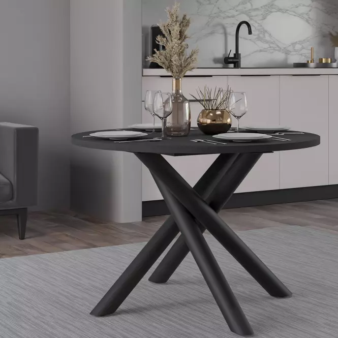 Stôl Oslo 110 cm jaseň portland