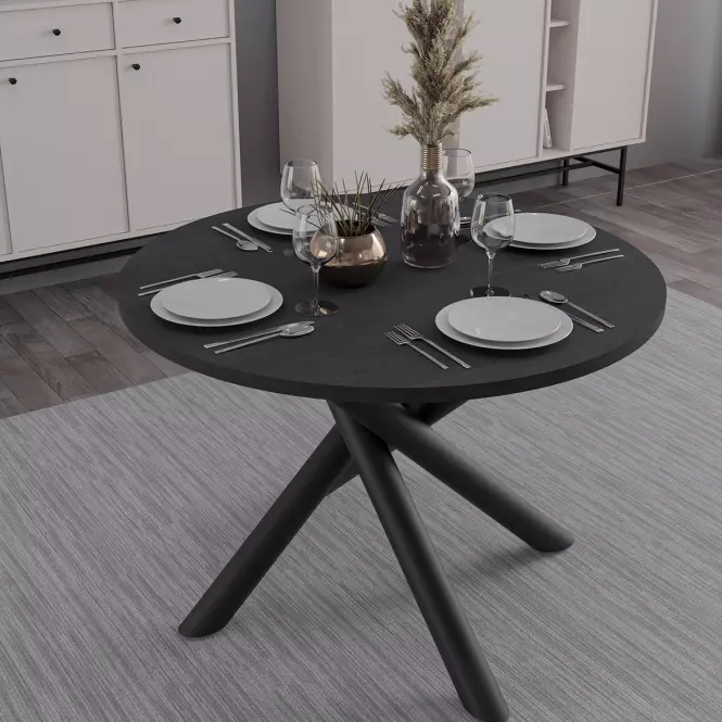Stôl Oslo 110 cm jaseň portland