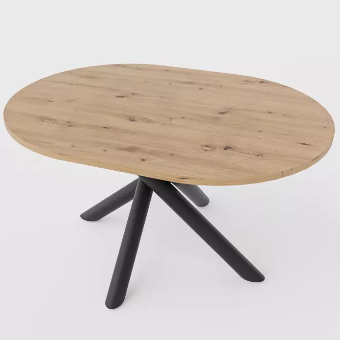 Stôl Oslo 138x100 cm dub artisan