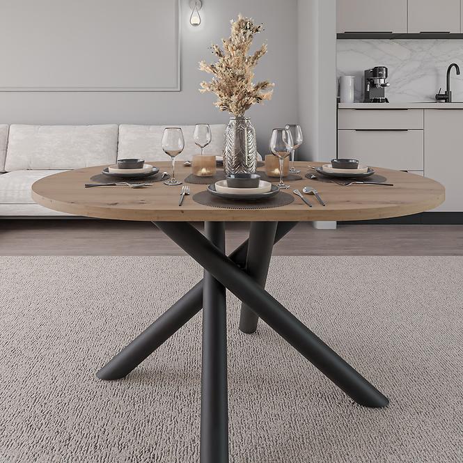 Stôl Oslo 138x100 cm dub artisan