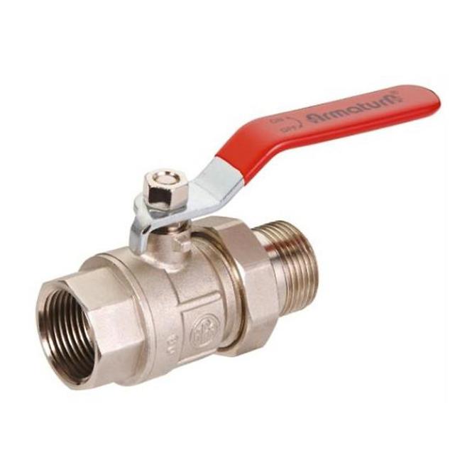 Guľový ventil MF s pákou 3/4", so skrutkovým závitom