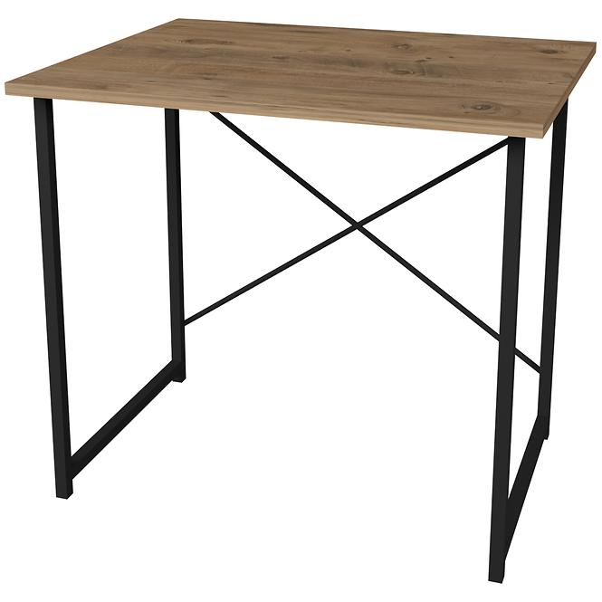 Písací stôl Fd-6090od-001 naturálna/čierna