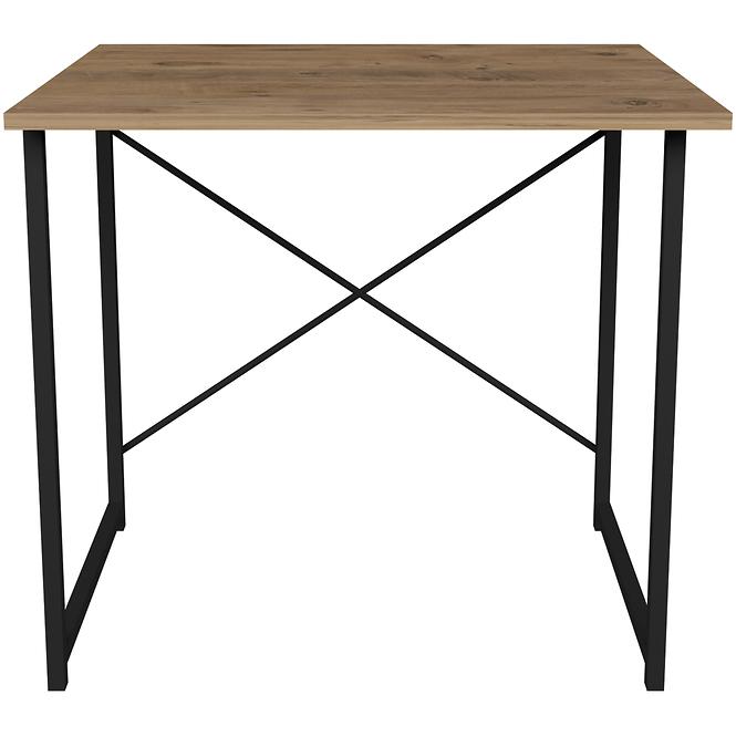 Písací stôl Fd-6090od-001 naturálna/čierna,3
