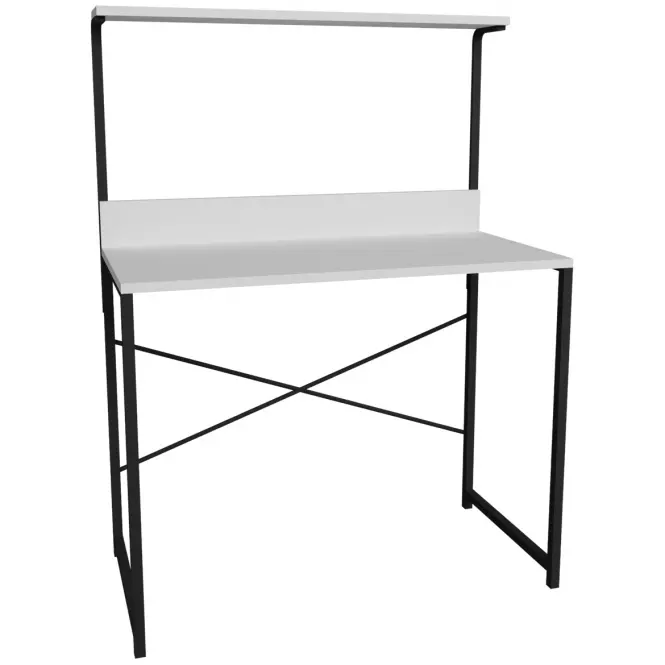 Písací stôl Fd-4590sd-002 Biela/Čierna
