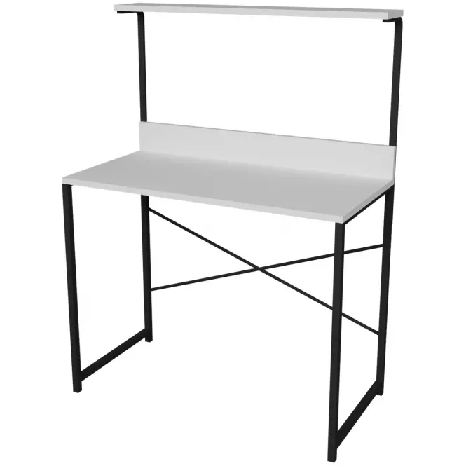 Písací stôl Fd-4590sd-002 Biela/Čierna