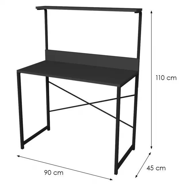 Písací stôl Fd-4590sd-007 Antracit