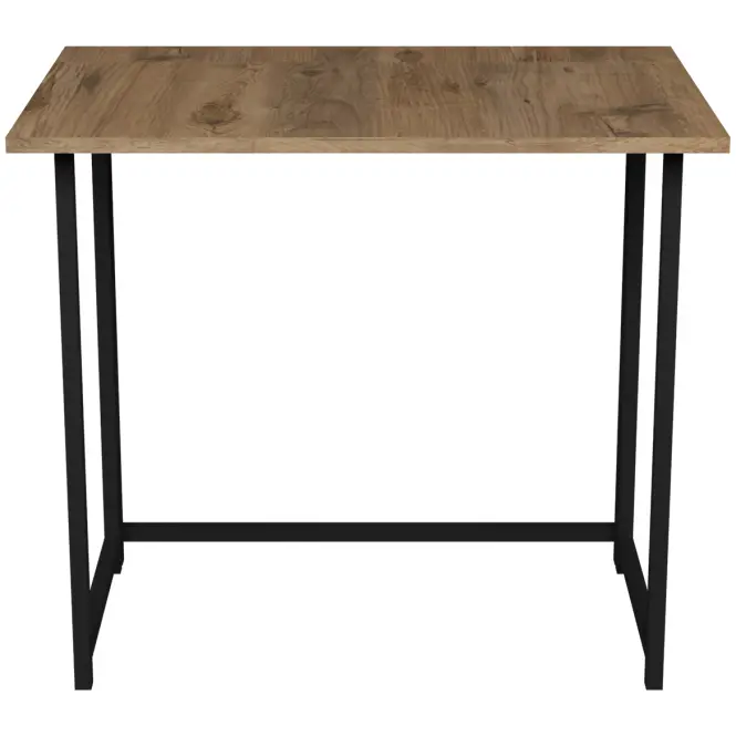 Písací stôl skladaný Fd-5080fsd-001 prírodná/čierna