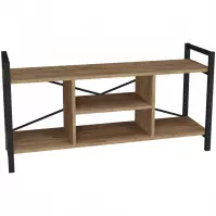 TV stolík FD-12035TVU-001 prírodná/čierna