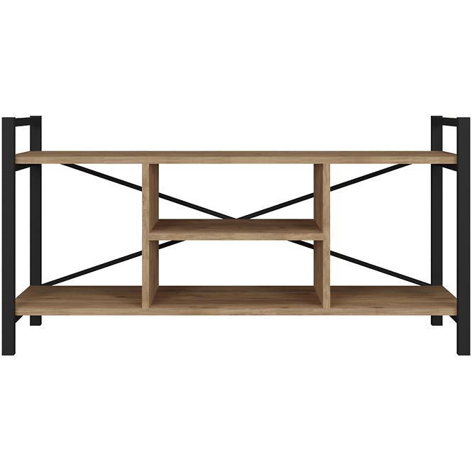 TV stolík FD-12035TVU-001 prírodná/čierna