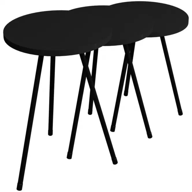 Sada Stolíkov Fd–3pcts-007 Antracit