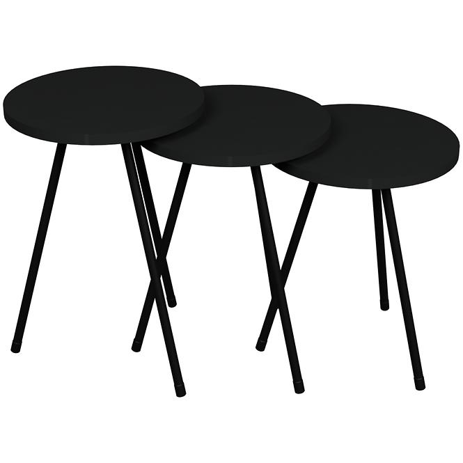 Sada Stolíkov Fd–3pcts-007 Antracit,3