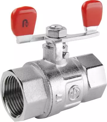 Guľový ventil FF motýlik 1/2"